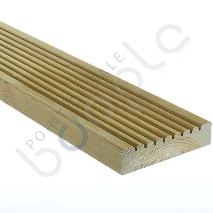 21 x 108 SA Pine Decking CCA H3 Treated Reeded 1.5 - 3.0m