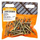 Chipboard Smooth Shank YP  4.5x45mm   Qty: 50 | Size: 4.5x45mm