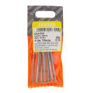 Chipboard Smooth Shank ST/ST 4.0x70mm   Qty: 10 | Size: 4.0x70mm