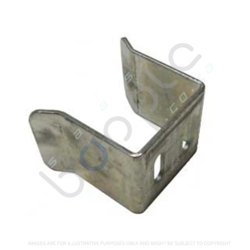 Gate Catch Bracket Galvanised 38mm