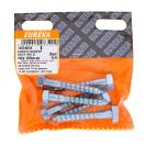 Coach Screw Galv Mild 10X60Mm, Quantity: 6