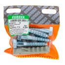 Coach Screw &amp; Plug 12X65Mm P14, Quantity: 4