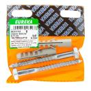 Coach Screw &amp; Plug 10X100Mm P12, Quantity: 2