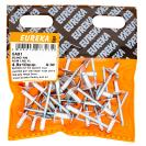 Blind Rivet Aluminum Large Flange 4.8X10Mm - Quantity: 30