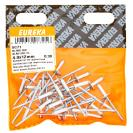 Blind Rivet Aluminum Large Flange 4.0X12Mm - Quantity: 30