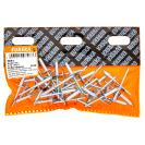 Blind Rivet Aluminum Large Flange 4.8X18Mm - Quantity: 35