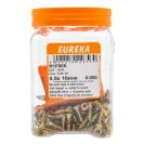 Cut Screw - 4.0x16mm Full Thread ZP Screw – High Precision (200 pcs)