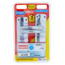 Two Lever Lock Handle, Polypropylene, Copper Plated and Hinge