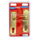 Exterior Profile Handle, Lily, Solid Brass