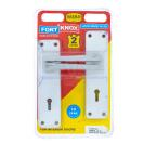 Two Lever Lock Handle, Aluminum Knife Silver, Brass Plated, Iron Antique Nickel, Iron Satin Nickel, Aluminum Silver, Chrome Plated, Brass Plated