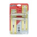 21.8S Biflora Satin Nickel and Brass Plated Bathroom Set