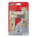 21.6S Vindis Satin Nickel and Brass Plated Bathroom Set