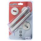 Rose Tang Door Lever Set - Stainless Steel - 2 Lever Set