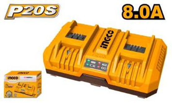 2 port 20V Lithium-Ion Battery Charger