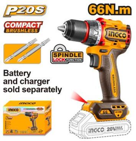 20V Lithium-Ion Cordless Drill