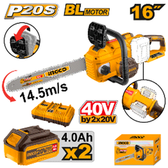 40V Lithium-Ion Chain Saw