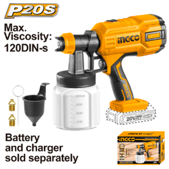 20V Lithium-Ion Spray Gun