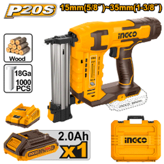20V Lithium-Ion Cordless Brad Nailer