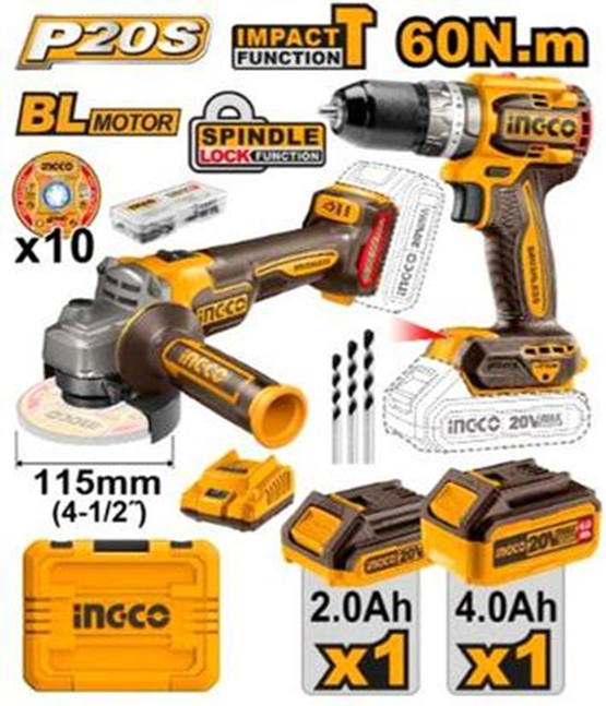 Lithium-ion Cordless 2 Piece Combo Kit