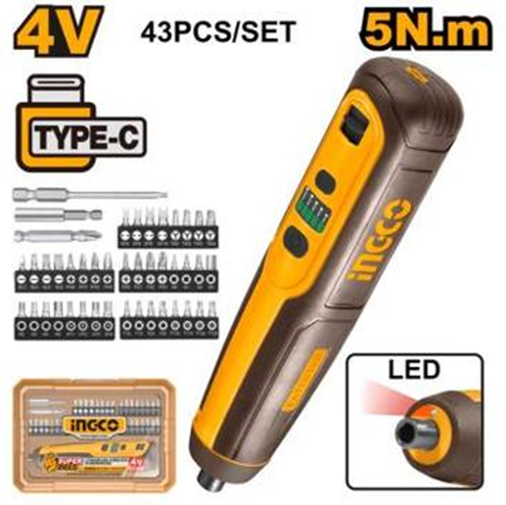 4V Lithium-Ion Cordless Screwdriver