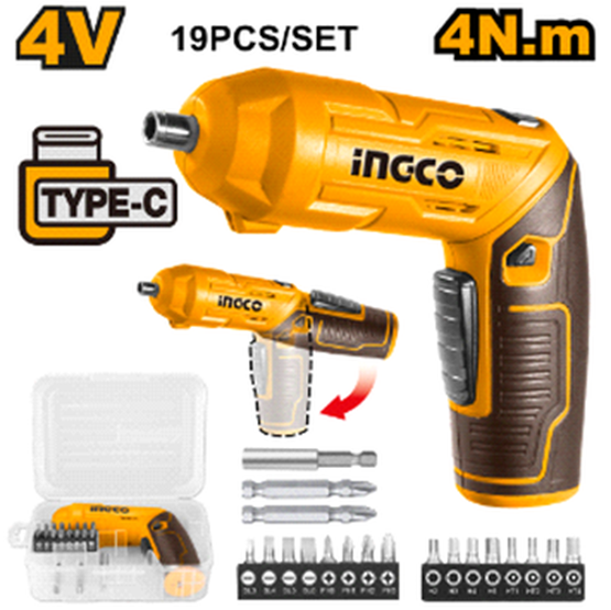 4V Lithium-Ion Cordless Screwdriver