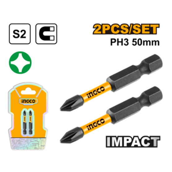 Impact screwdriver bits