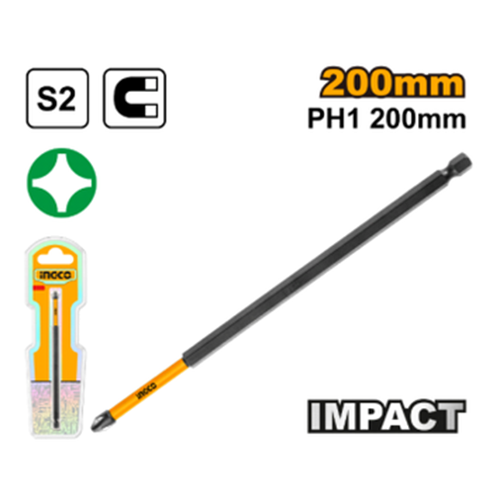Impact screwdriver bits