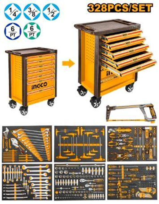328 Piece tool chest set