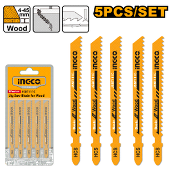 Jig saw blade for wood