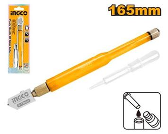 Plastic handle oil glass cutter