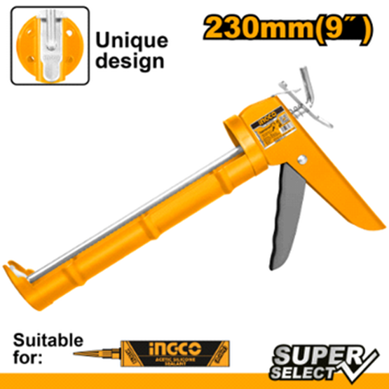 Half Barrel Caulking Gun