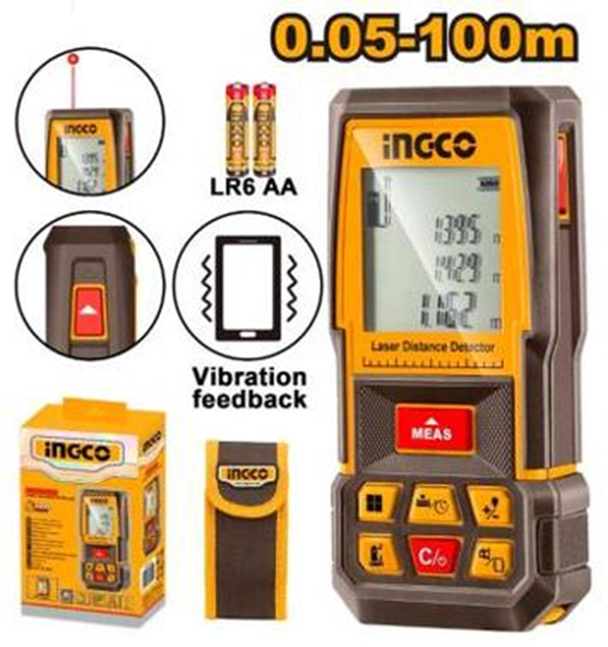 Laser distance detector