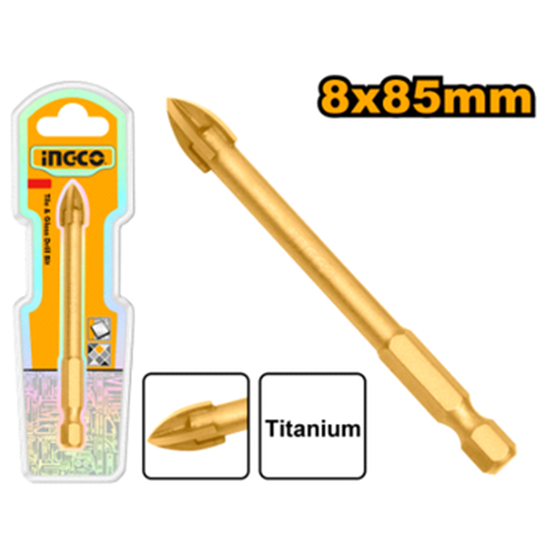 Tile and glass drill bit