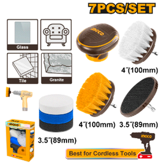 7 Pieces Cleaning brush set