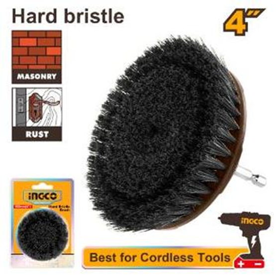 Hard bristle brush