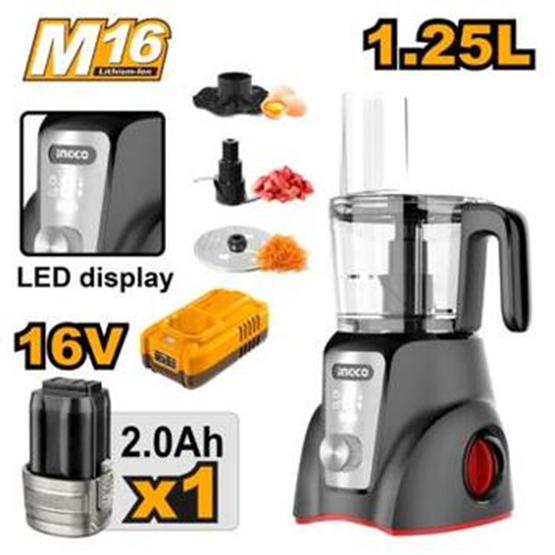 Cordless food processor