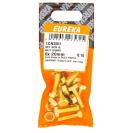 Brass Set Screw with Nut 6x20mm (Pack of 10)