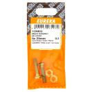 Steel Machine Screw with Nut Cheese Head 6x25mm (Pack of 2)