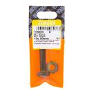 Brass Set Screw with Nut 10x50mm (Pack of 1)