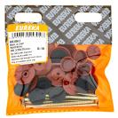 Roof Seal Nail &amp; Brown Cap 3.55x75mm (Pack Of 10)