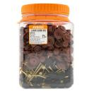 Roof Seal Nail &amp; Brown Cap 3.55x75mm (Pack Of 200)