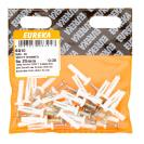 White-Rimmed Nails 5x25mm (Pack Of 30)