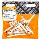 White-Rimmed Nails 5x35mm (Pack Of 25)