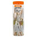 White-Rimmed Nails 6x70mm (Pack Of 75)