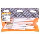 White-Rimmed Nails 8x100mm (Pack Of 15)