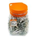 White-Rimmed Nails 8x60mm (Pack Of 500)