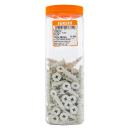 3 Fin 30mm Nylon Drywall Plug with Screw (Pack Of 120)