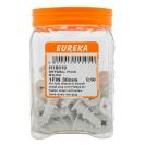 3 Fin 30mm Nylon Drywall Plug with Screw (Pack Of 50)