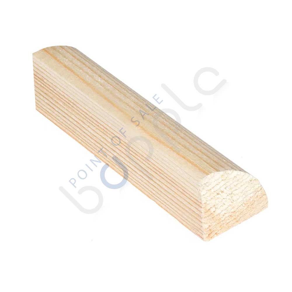 16 mm Quadrant SA Pine Moulding Untreated