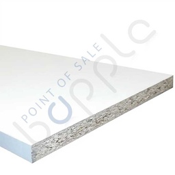 [2750x1850x16mm-chipb-wht] 2750 x 1850 x 16mm Chipboard White